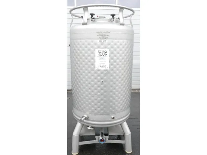 600 Liter Biertank/Lagertank/Drucktank mit Kühlmantel aus V2A