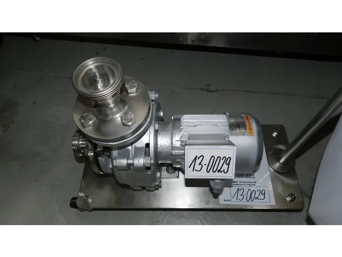 centrifugal pump EDUR, stainless steel, used,